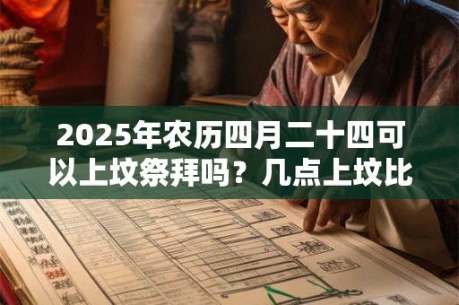 2025年农历四月二十四可以上坟祭拜吗？几点上坟比较好？