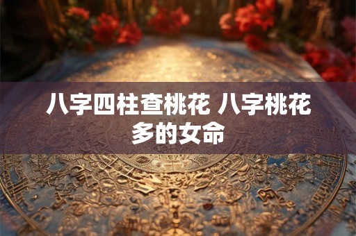 八字四柱查桃花 八字桃花多的女命