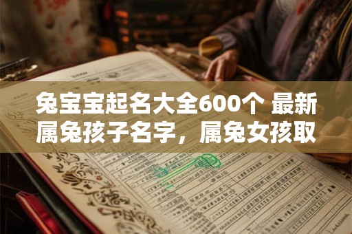 兔宝宝起名大全600个 最新属兔孩子名字，属兔女孩取名技巧