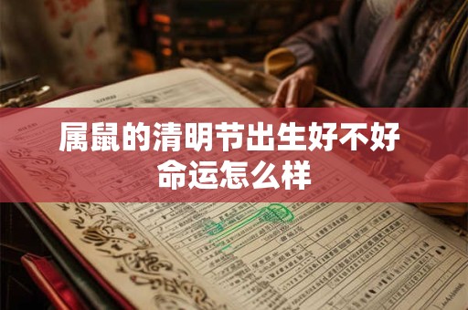 属鼠的清明节出生好不好 命运怎么样