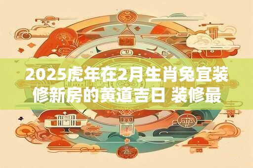 2025虎年在2月生肖兔宜装修新房的黄道吉日 装修最佳时机