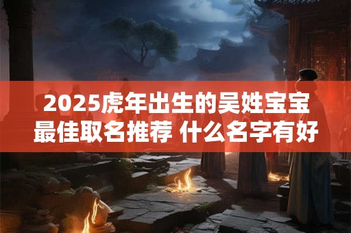 2025虎年出生的吴姓宝宝最佳取名推荐 什么名字有好运势