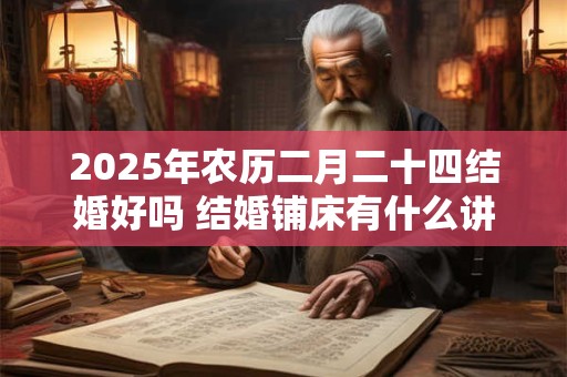 2025年农历二月二十四结婚好吗 结婚铺床有什么讲究