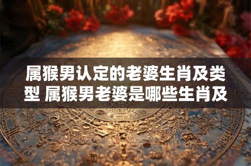 属猴男认定的老婆生肖及类型 属猴男老婆是哪些生肖及类型