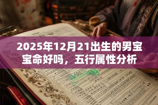 2025年12月21出生的男宝宝命好吗，五行属性分析