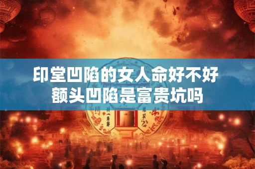 印堂凹陷的女人命好不好 额头凹陷是富贵坑吗