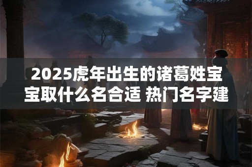 2025虎年出生的诸葛姓宝宝取什么名合适 热门名字建