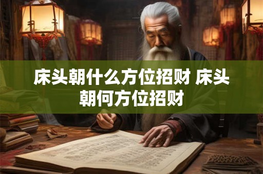 床头朝什么方位招财 床头朝何方位招财