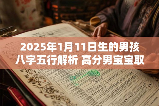 2025年1月11日生的男孩八字五行解析 高分男宝宝取名字