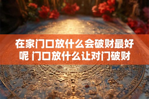 在家门口放什么会破财最好呢 门口放什么让对门破财
