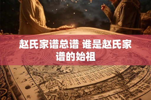 赵氏家谱总谱 谁是赵氏家谱的始祖 赵氏家谱总谱 谁是赵氏家谱的始祖