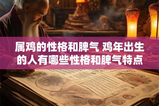 属鸡的性格和脾气 鸡年出生的人有哪些性格和脾气特点 属鸡的性格和脾气 鸡年出生的人有哪些性格和脾气特点