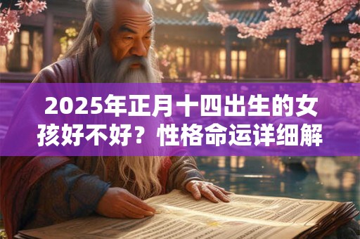 2025年正月十四出生的女孩好不好？性格命运详细解析