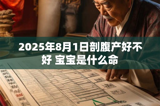 2026年8月1日剖腹产好不好 宝宝是什么命