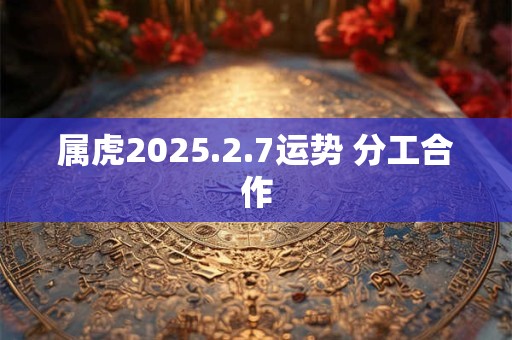 属虎2025.2.7运势 分工合作
