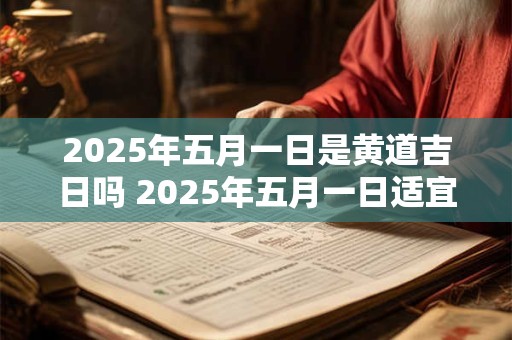 2025年五月一日是黄道吉日吗 2025年五月一日适宜结婚吗