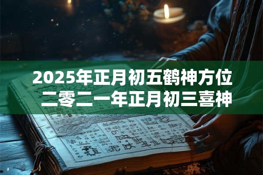 2025年正月初五鹤神方位  二零二一年正月初三喜神方位