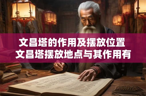 文昌塔的作用及摆放位置 文昌塔摆放地点与其作用有关吗