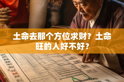 土命去那个方位求财？土命旺的人好不好？