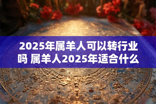 2025年属羊人可以转行业吗 属羊人2025年适合什么职业 2025年属羊人可以转行业吗 属羊人2025年适合什么职业
