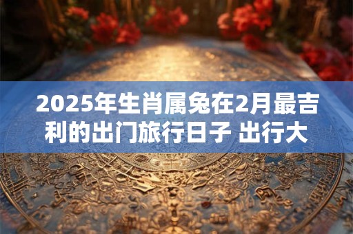 2025年生肖属兔在2月最吉利的出门旅行日子 出行大吉之日