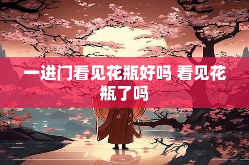 一进门看见花瓶好吗 看见花瓶了吗