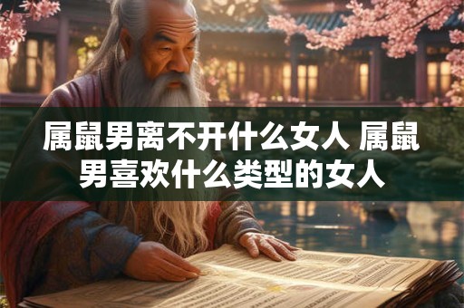 属鼠男离不开什么女人 属鼠男喜欢什么类型的女人
