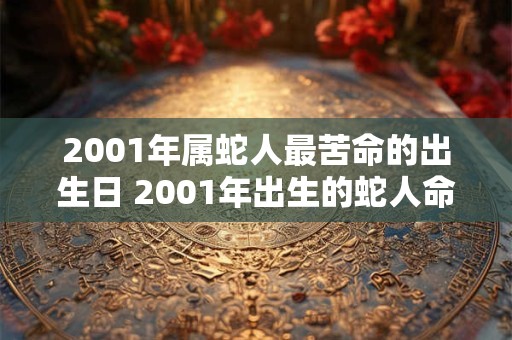 2001年属蛇人最苦命的出生日 2001年出生的蛇人命最苦