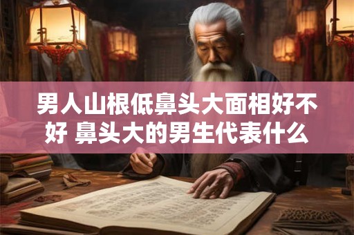 男人山根低鼻头大面相好不好 鼻头大的男生代表什么