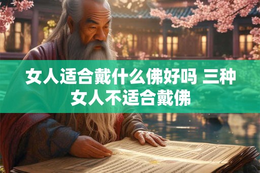 女人适合戴什么佛好吗 三种女人不适合戴佛