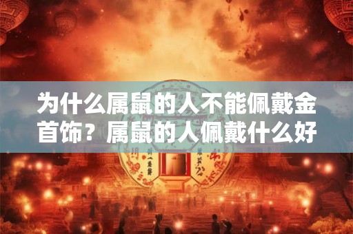 为什么属鼠的人不能佩戴金首饰？属鼠的人佩戴什么好？