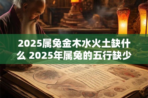 2025属兔金木水火土缺什么 2025年属兔的五行缺少哪些元素