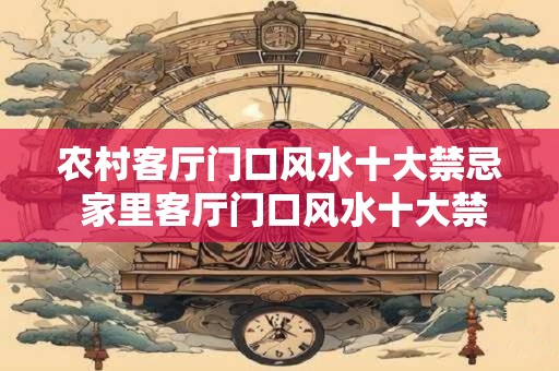 农村客厅门口风水十大禁忌 家里客厅门口风水十大禁忌