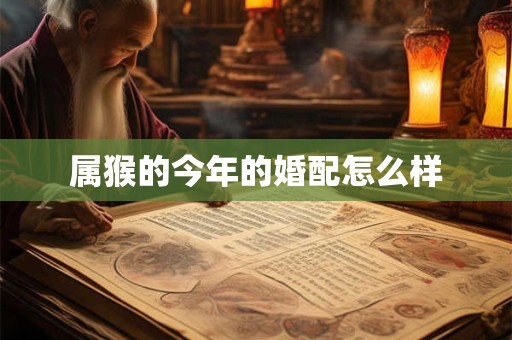 属猴的今年的婚配怎么样