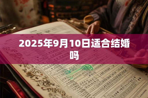 2025年9月10日适合结婚吗