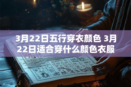 3月22日五行穿衣颜色 3月22日适合穿什么颜色衣服