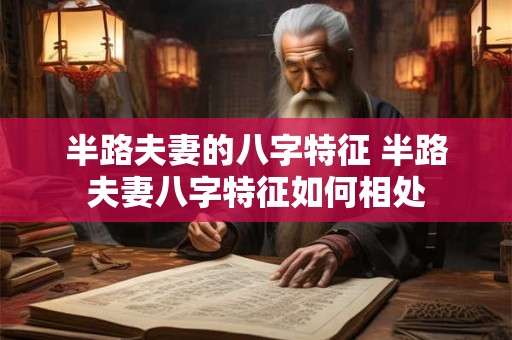 半路夫妻的八字特征 半路夫妻八字特征如何相处