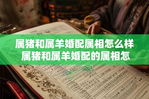 属猪和属羊婚配属相怎么样 属猪和属羊婚配的属相怎么样