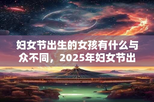 妇女节出生的女孩有什么与众不同，2025年妇女节出生好吗？