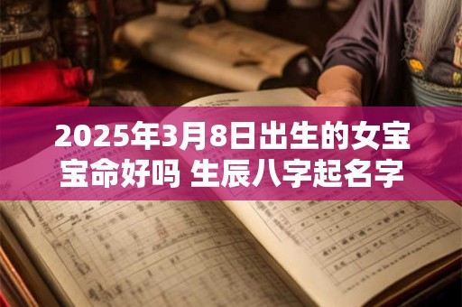 2025年3月8日出生的女宝宝命好吗 生辰八字起名字