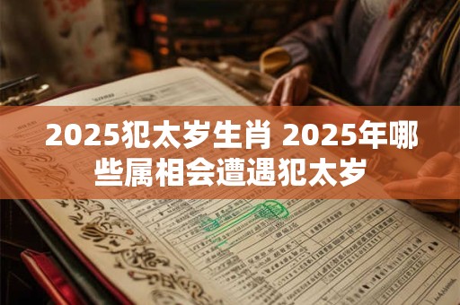 2025犯太岁生肖 2025年哪些属相会遭遇犯太岁