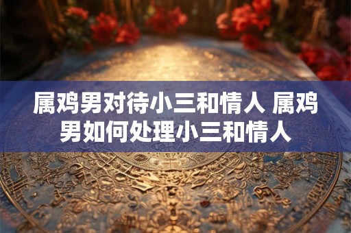 属鸡男对待小三和情人 属鸡男如何处理小三和情人
