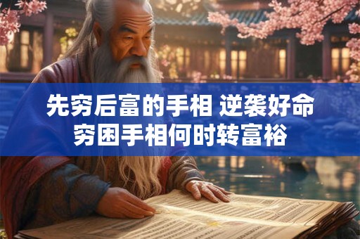 先穷后富的手相 逆袭好命穷困手相何时转富裕