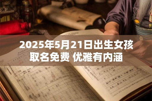 2025年5月21日出生女孩取名免费 优雅有内涵