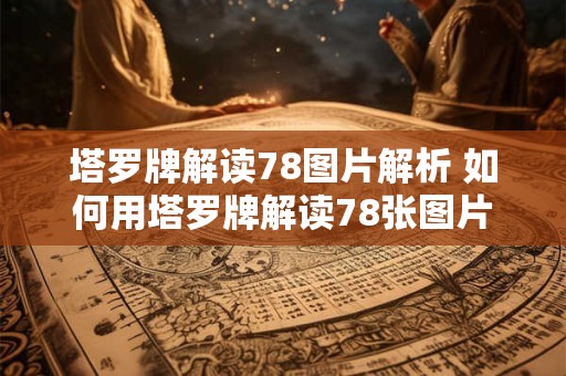 塔罗牌解读78图片解析 如何用塔罗牌解读78张图片