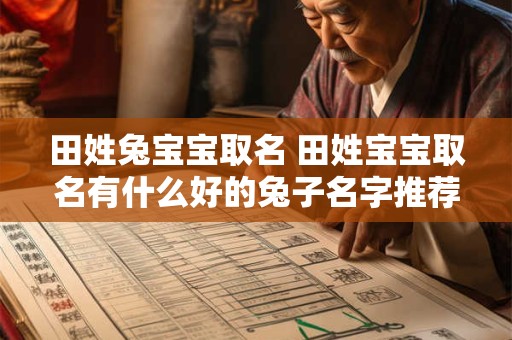 田姓兔宝宝取名 田姓宝宝取名有什么好的兔子名字推荐吗