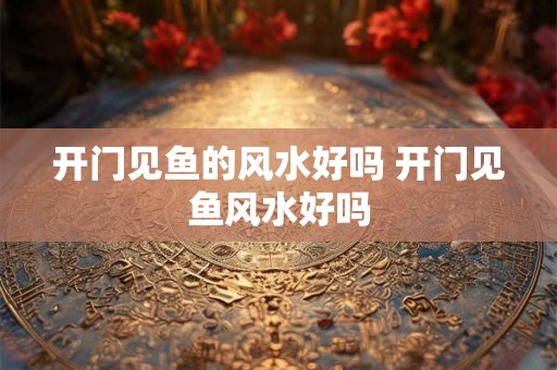 开门见鱼的风水好吗 开门见鱼风水好吗