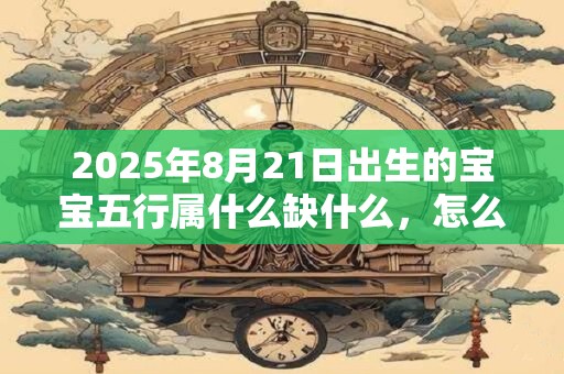 2025年8月21日出生的宝宝五行属什么缺什么，怎么补？