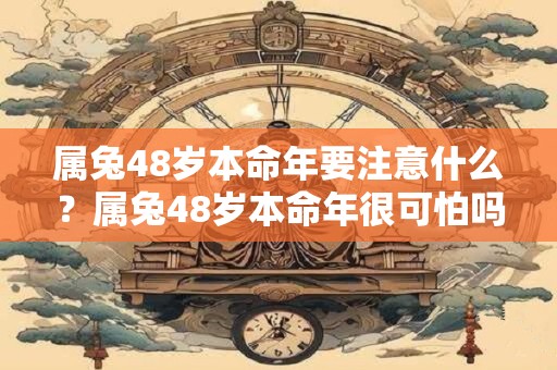 属兔48岁本命年要注意什么？属兔48岁本命年很可怕吗？