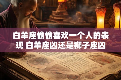 白羊座偷偷喜欢一个人的表现 白羊座凶还是狮子座凶